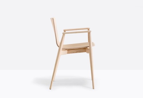 krzesło Malmo, krzesło Pedrali, krzesło drewniane, krzesło do jadalni, krzesło do kuchni, krzesło do restauracji, nowoczesny design, włoski design