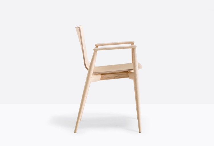krzesło Malmo, krzesło Pedrali, krzesło drewniane, krzesło do jadalni, krzesło do kuchni, krzesło do restauracji, nowoczesny design, włoski design