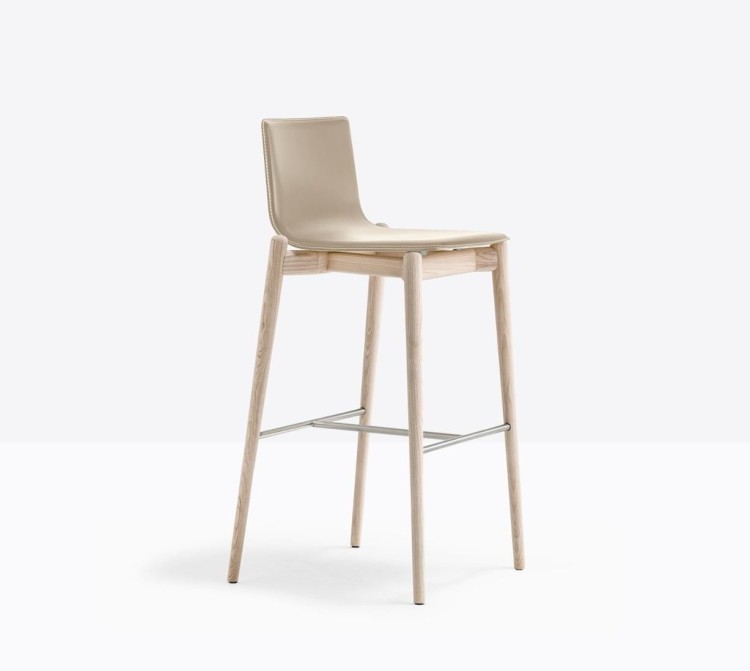 hoker Malmo, hoker Pedrali, hoker drewniany, włoski hoker, hoker do jadalni, hoker do kuchni, hoker do restauracji, nowoczesny design, włoski design