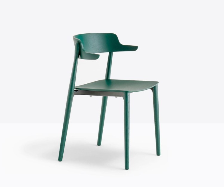 krzesło Nemea, krzesło Pedrali, krzesło drewniane, krzesło jesionowe, krzesło do jadalni, krzesło do kuchni, krzesło styl skandynawski, włoski design, nowoczesny design