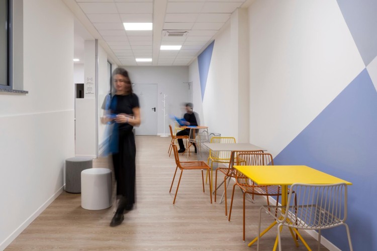 krzesło Nolita, krzesło Pedrali, krzesło stalowe, krzesło na taras, krzesło do restauracji, krzesło outdoorowe, włoski design, nowoczesny design
