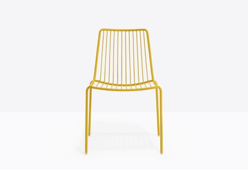 krzesło Nolita, krzesło Pedrali, krzesło stalowe, krzesło na taras, krzesło do restauracji, krzesło outdoorowe, włoski design, nowoczesny design