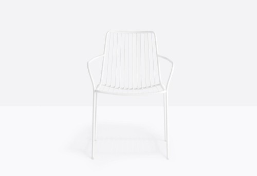 krzesło Nolita, krzesło Pedrali, krzesło stalowe, krzesło na taras, krzesło do restauracji, krzesło outdoorowe, włoski design, nowoczesny design