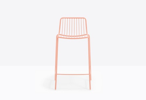 hoker Nolita, hoker Pedrali, hoker stalowy, hoker na taras, hoker do restauracji, hoker outdoorowy, włoski design, nowoczesny design