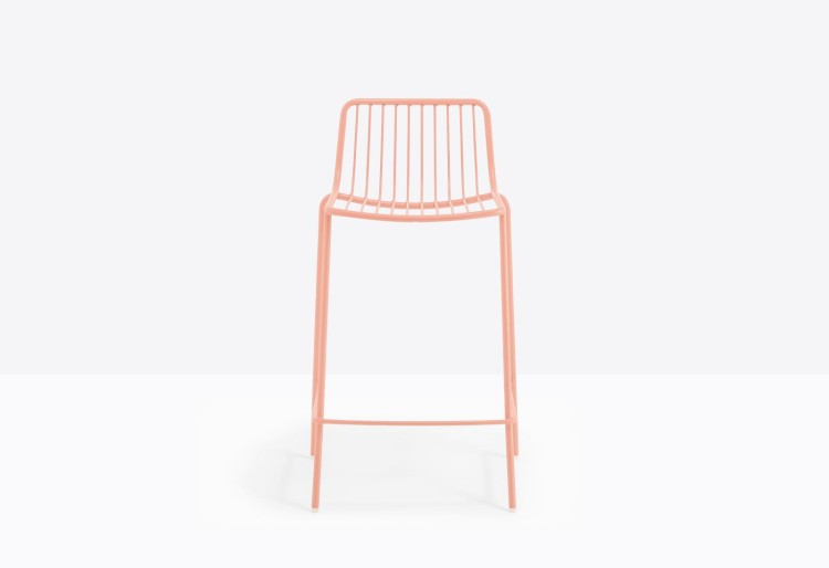 hoker Nolita, hoker Pedrali, hoker stalowy, hoker na taras, hoker do restauracji, hoker outdoorowy, włoski design, nowoczesny design