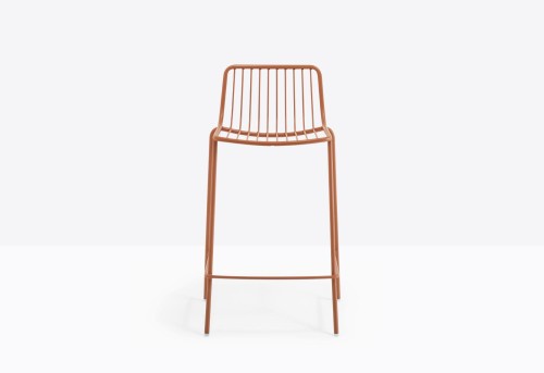 hoker Nolita, hoker Pedrali, hoker stalowy, hoker na taras, hoker do restauracji, hoker outdoorowy, włoski design, nowoczesny design