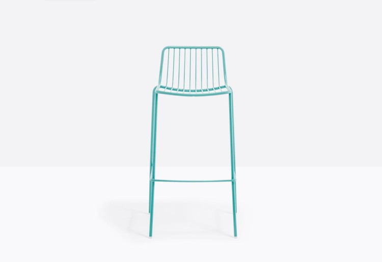 hoker Nolita, hoker Pedrali, hoker stalowy, hoker na taras, hoker do restauracji, hoker outdoorowy, włoski design, nowoczesny design