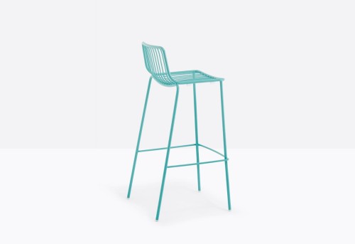 hoker Nolita, hoker Pedrali, hoker stalowy, hoker na taras, hoker do restauracji, hoker outdoorowy, włoski design, nowoczesny design