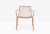 krzesło Nolita, krzesło Pedrali, krzesło stalowe, krzesło na taras, krzesło do restauracji, krzesło outdoorowe, włoski design, nowoczesny design