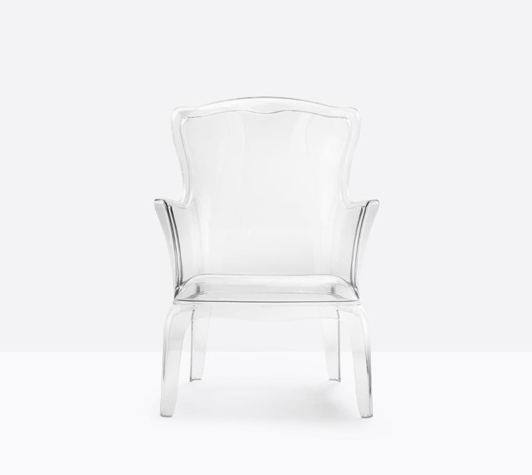 krzesło Pasha, krzesło Pedrali, krzesło z tworzywa, krzesło do salonu, fotel do salonu, fotel królewski, włoski design, niekonwencjonalny design, nowoczesny design