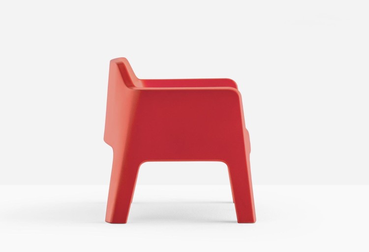 krzesło Plus, krzesło Pedrali, krzesło outdoorowe, krzesło na taras, krzesło z tworzywa, krzesło do ogrodu, krzesło do restauracji, nowoczesny design, włoski design