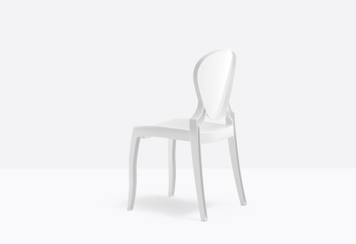 krzesło Queen, krzesło Pedrali, krzesło z tworzywa, krzesło do jadalni, krzesło do restauracji, krzesło outdoorowe, krzesło nowoczesne, krzesło glamour, nowoczesny design, włoski design