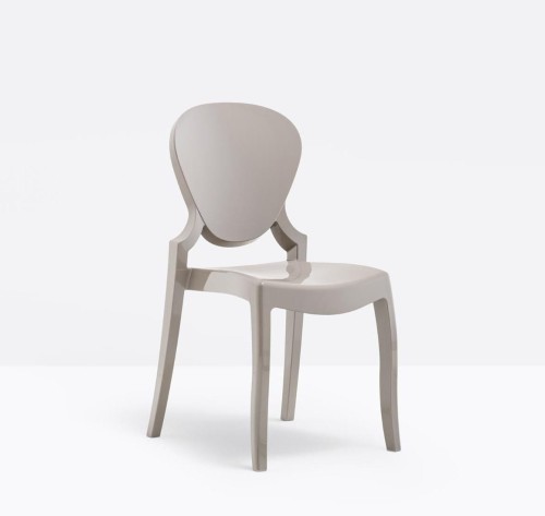 krzesło Queen, krzesło Pedrali, krzesło z tworzywa, krzesło do jadalni, krzesło do restauracji, krzesło outdoorowe, krzesło nowoczesne, krzesło glamour, nowoczesny design, włoski design