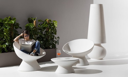 fotel Fade Relax, fotel Plust, fotel outdoorowy, fotel na taras, fotel do ogrodu, fotel odporny na warunki atmosferyczne, fotel z tworzywa, nowoczesny design, włoski design