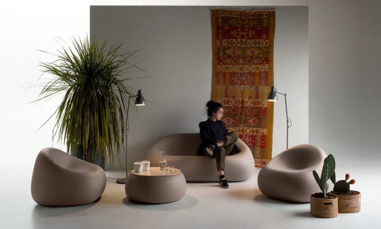 fotel Gumball, fotel Plust, fotel outdoorowy, fotel na taras, fotel do ogrodu, fotel odporny na warunki atmosferyczne, fotel z tworzywa, nowoczesny design, włoski design