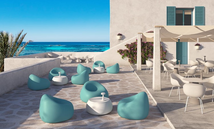 fotel Gumball, fotel Plust, fotel outdoorowy, fotel na taras, fotel do ogrodu, fotel odporny na warunki atmosferyczne, fotel z tworzywa, nowoczesny design, włoski design