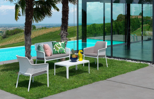 fotel Net Relax, fotel Nardi, poducha do fotela Net Relax, fotel outdoorowy, fotel na taras, fotel ogrodowy