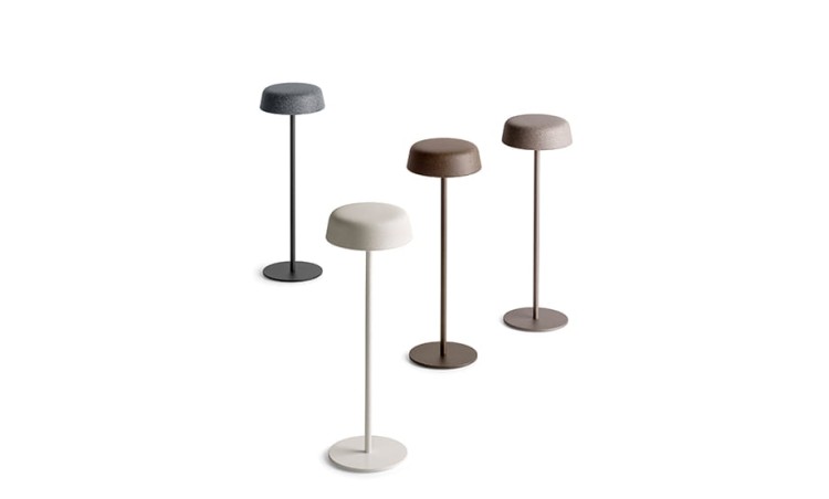 lampa Fade Metal, lampa Plust, lampa biurkowa, lampa metalowa, lampa outdoorowa, włoski design, nowoczesny design