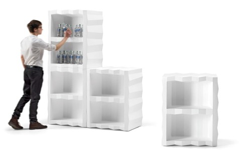 regał barowy Frozen Display, regał Frozen Display, Regał Plust, regał podświetlany, regał barowy, regał do restauracji, regał z tworzywa, włoski design