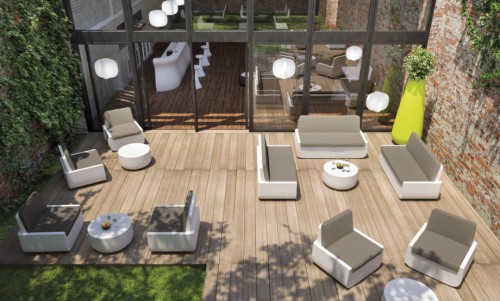 fotel Bold, fotel Plust, fotel na taras, fotel do ogrodu, fotel outdoorowy, fotel odporny na warunki atmosferyczne, włoski design, nowoczesny design