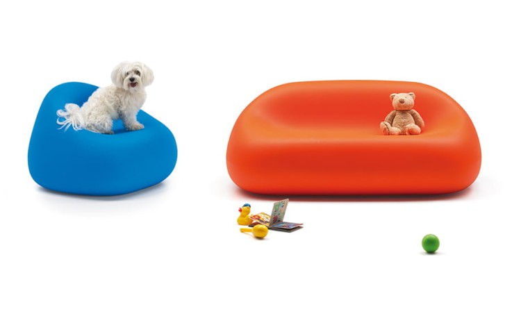 fotel Gumball Junior, fotel Plust, fotel outdoorowy, fotel na taras, fotel do ogrodu, fotel odporny na warunki atmosferyczne, fotel z tworzywa, nowoczesny design, włoski design