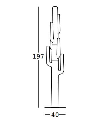 wieszak Lapsus, wieszak Plust, wieszak z tworzywa, wieszak podłogowy, nowoczesny design, włoski design
