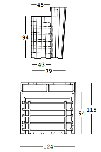 lada barowa Frozen, lada barowa Plust, lada barowa z tworzywa, lada barowa podświetlana, lada barowa do restauracji