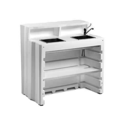 lada barowa Frozen, lada barowa Plust, lada barowa z tworzywa, lada barowa podświetlana, lada barowa do restauracji