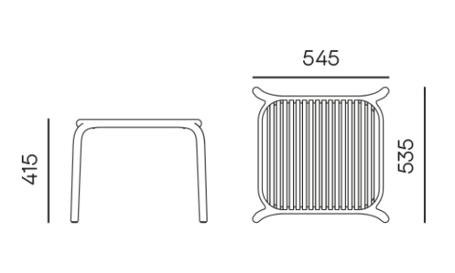 Stolik outdoorowy, stolik na dwór, stolik odporny na warunki atmosferyczne, stolik pomocniczy, stolik kawowy do ogrodu