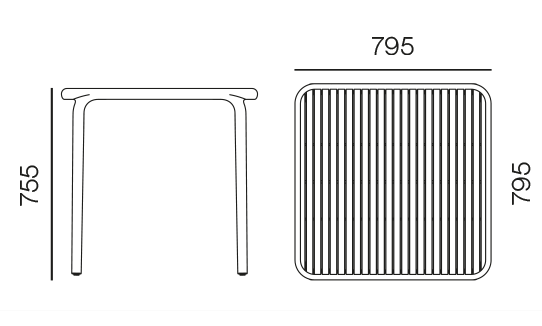 Stół ogrodowy, stół outdoorowy, stół do ogródka piwnego, stół na dwór, stół odporny na warunki atmosferyczne, stół odporny na słońce