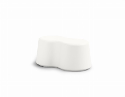 Ławka Peanuts Lyxo Design, ławka na dwór, ławka plastikowa, ławka z tworzywa sztucznego, ławka designerska, ławka na taras, ławka do ogrodu, ławka kolorowa