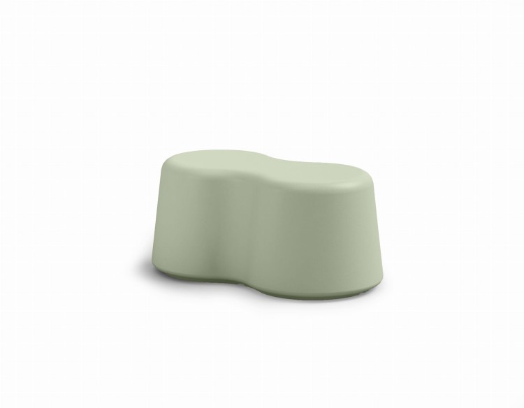 Ławka Peanuts Lyxo Design, ławka na dwór, ławka plastikowa, ławka z tworzywa sztucznego, ławka designerska, ławka na taras, ławka do ogrodu, ławka kolorowa