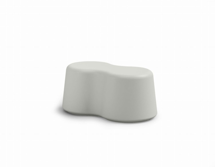 Ławka Peanuts Lyxo Design, ławka na dwór, ławka plastikowa, ławka z tworzywa sztucznego, ławka designerska, ławka na taras, ławka do ogrodu, ławka kolorowa