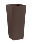 Donica Gaia Square Cache-Pot ciemnobrązowy CRT - Lyxo Design