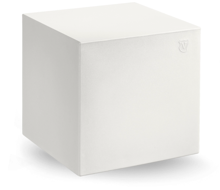 Pufa Cube Lyxo Design, pufa na dwór, pufa outdoorowa, pufa do ogrodu, pufa z plastiku, pufa z tworzywa sztucznego