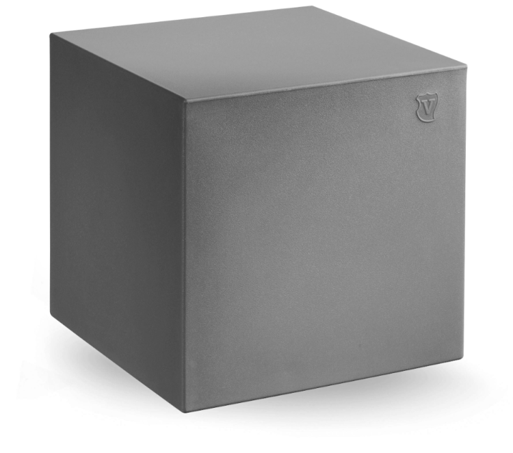 Pufa Cube Lyxo Design, pufa na dwór, pufa outdoorowa, pufa do ogrodu, pufa z plastiku, pufa z tworzywa sztucznego