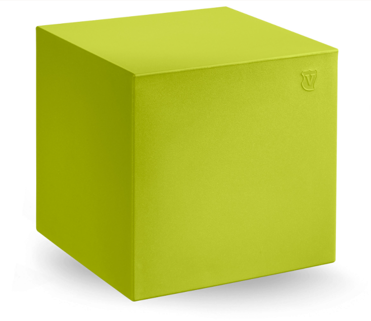 Pufa Cube Lyxo Design, pufa na dwór, pufa outdoorowa, pufa do ogrodu, pufa z plastiku, pufa z tworzywa sztucznego