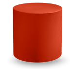 Pufa Cylinder koralowa CRL - Lyxo Design