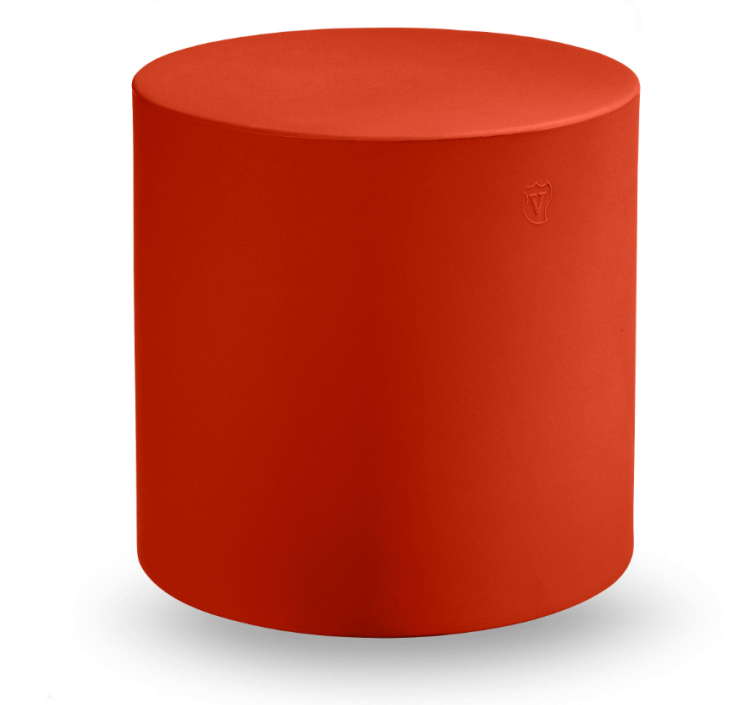 Pufa Cylinder Lyxo Design, pufa na dwór, pufa outdoorowa, pufa do ogrodu, pufa z plastiku, pufa z tworzywa sztucznego
