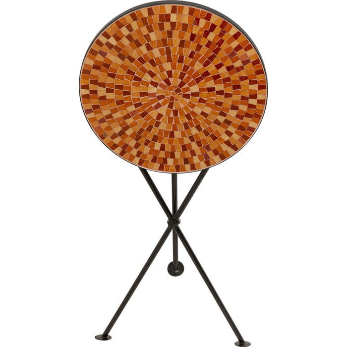 stolik Clack Mosaic, stolik Kare, stolik stalowy, stolik pomocniczy, stolik boczny, stolik do kawiarni, stolik na balkon, stolik na taras