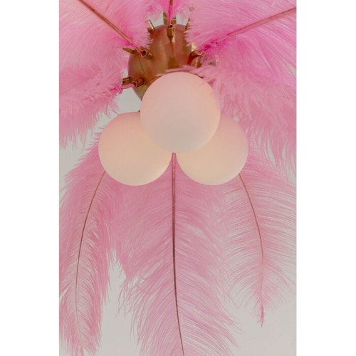 lampa Kare, lampa Feather Palm, lampa pióra, lampa do salonu, lampa ekstrawagancka, lampa nowoczesna, wyjątkowa lampa, lampa do sypialni