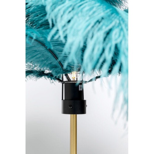 lampa stołowa Feather Palm, lampa stołowa Kare, lampa stołowa do salonu, lampa stołowa do sypialni, lampa pióra, nowoczesna lampa, ekstrawagancka lampa