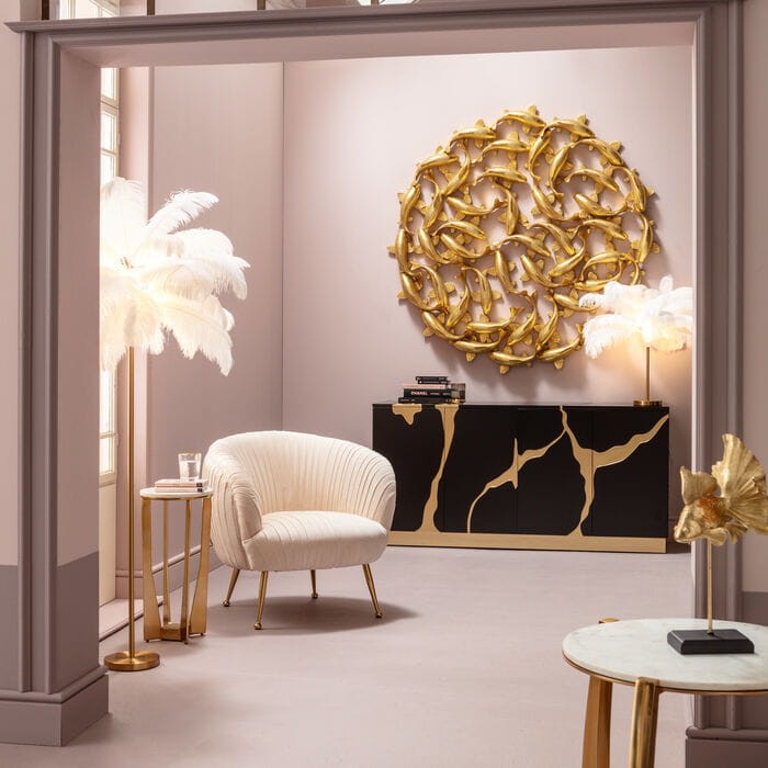 lampa podłogowa Feather, lampa Kare, lampa pióra, lampa do salonu, lampa do sypialni, ekstrawagancka lampa, wyjątkowa lampa