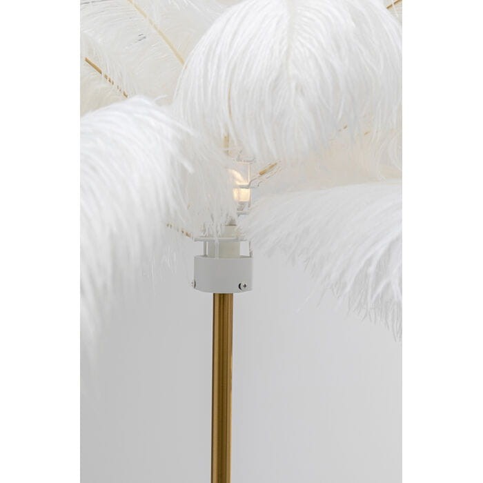 lampa podłogowa Feather, lampa Kare, lampa pióra, lampa do salonu, lampa do sypialni, ekstrawagancka lampa, wyjątkowa lampa