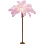 Lampa podłogowa Feather Palm Pink 165cm