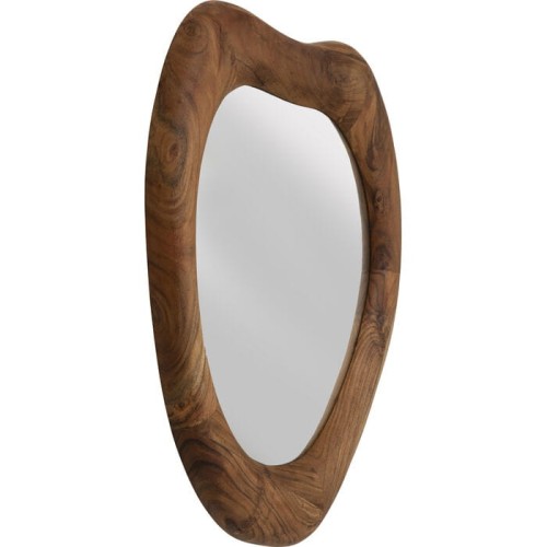 lustro Jorge, lustro Kare, lustro z drewnianą ramą, lustro do salonu, lustro do sypialni, lustro boho, lustro w stylu rustykalnym