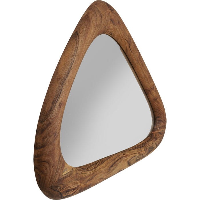 lustro Jorge, lustro Kare, lustro z drewnianą ramą, lustro do salonu, lustro do sypialni, lustro boho, lustro w stylu rustykalnym