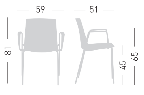 krzesło Jubel, ergonomiczne krzesło, krzesło biurowe, krzesło do hotelu, krzesło konferencyjne, nowoczesne krzesło, klasyczne krzesło, krzesło z tworzywa, metalowe nogi, minimalistyczny design, krzesło sztaplowane
