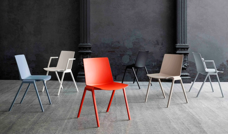 krzesło Jubel, ergonomiczne krzesło, krzesło biurowe, krzesło do hotelu, krzesło konferencyjne, nowoczesne krzesło, klasyczne krzesło, krzesło z tworzywa, metalowe nogi, minimalistyczny design, krzesło sztaplowane