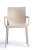 krzesło Iris, krzesło ogrodowe, nowoczesne krzesło, krzesło do kawiarni, odporność UV, tworzywo sztuczne, krzesło sztaplowane, ergonomiczne, krzesło do restauracji, krzesło na taras, wersja z podłokietnikami